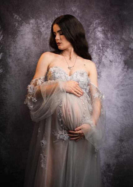 Timeless Fine Art Maternity Portrait